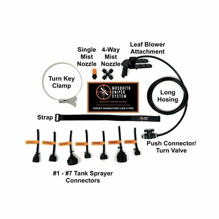 Winnie Industries Mosquito Sniper System, Mist Blower WMIST